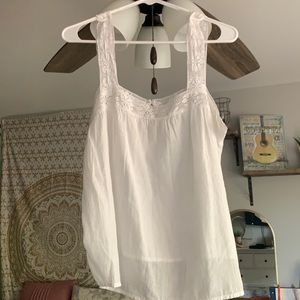White tank top